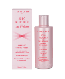 Acido ialuronico Shampoo Effetto Filler Luce&Volume